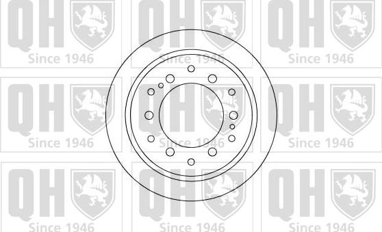 Quinton Hazell BDC4948 - Əyləc Diski furqanavto.az