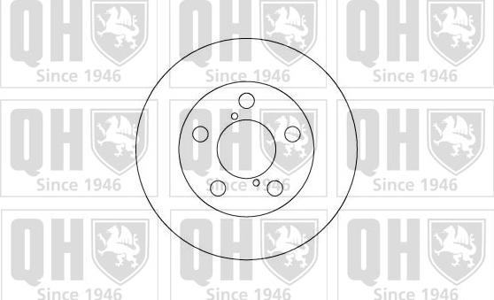 Quinton Hazell BDC4958 - Əyləc Diski furqanavto.az