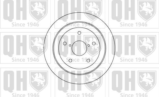 Quinton Hazell BDC4961 - Əyləc Diski furqanavto.az