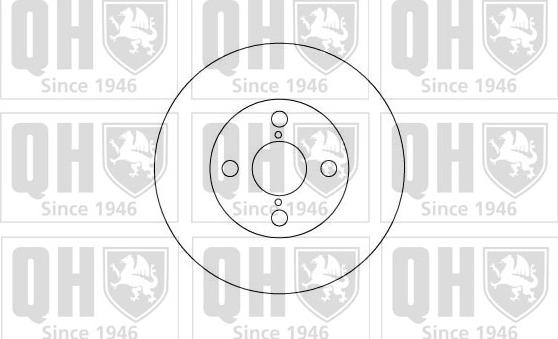 Quinton Hazell BDC4917 - Əyləc Diski furqanavto.az