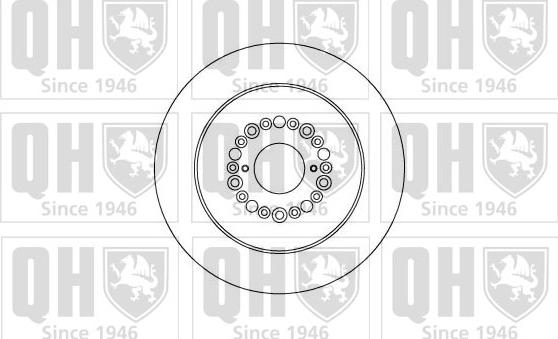 Quinton Hazell BDC4421 - Əyləc Diski furqanavto.az