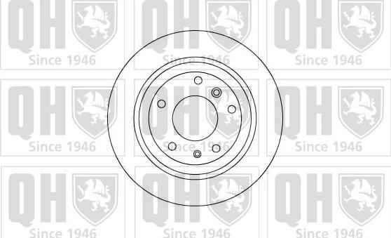 Quinton Hazell BDC4551 - Əyləc Diski furqanavto.az