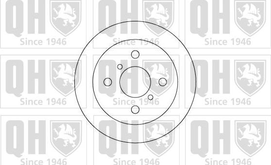 Quinton Hazell BDC4626 - Əyləc Diski furqanavto.az