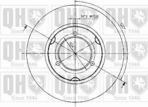 Quinton Hazell BDC4160 - Əyləc Diski furqanavto.az