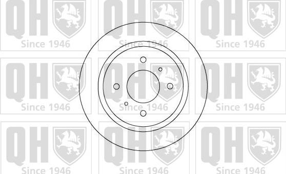 Quinton Hazell BDC4131 - Əyləc Diski furqanavto.az