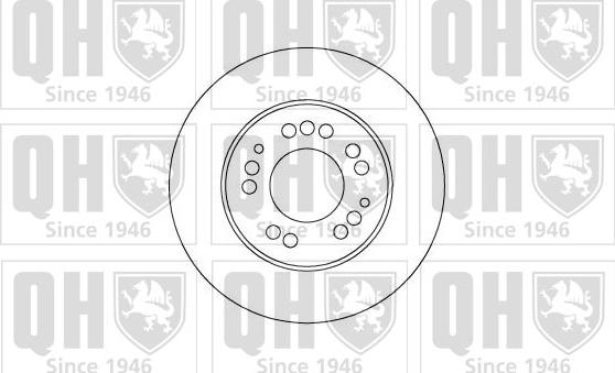 Quinton Hazell BDC4884 - Əyləc Diski furqanavto.az