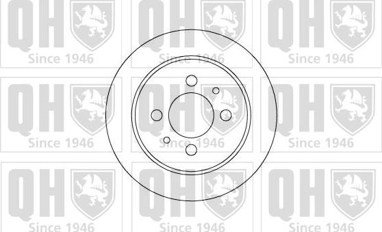 Quinton Hazell BDC4880 - Əyləc Diski furqanavto.az