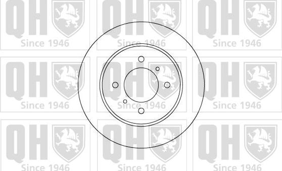 Quinton Hazell BDC4879 - Əyləc Diski furqanavto.az