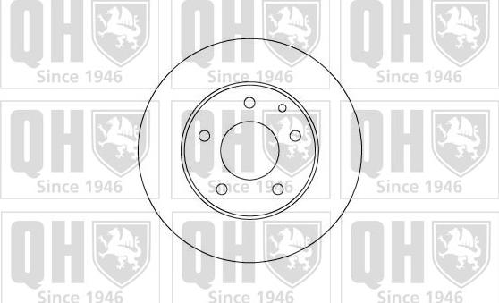 Quinton Hazell BDC4875 - Əyləc Diski furqanavto.az