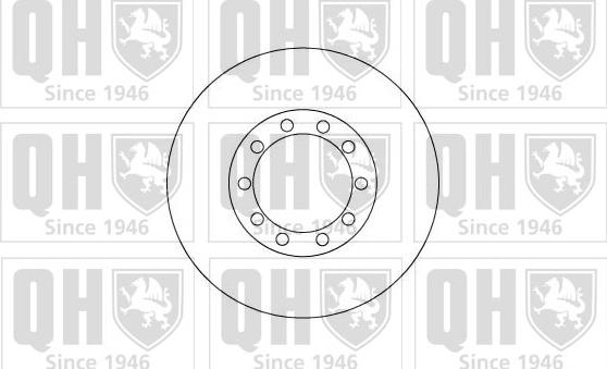 Quinton Hazell BDC4708 - Əyləc Diski furqanavto.az