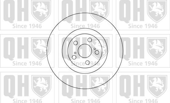 Quinton Hazell BDC5090 - Əyləc Diski furqanavto.az