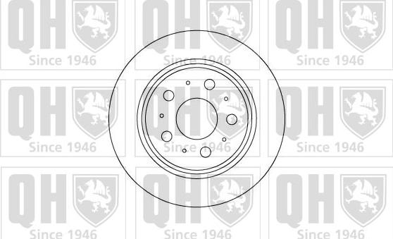 Quinton Hazell BDC5098 - Əyləc Diski furqanavto.az