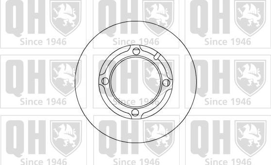 Quinton Hazell BDC5046 - Əyləc Diski furqanavto.az