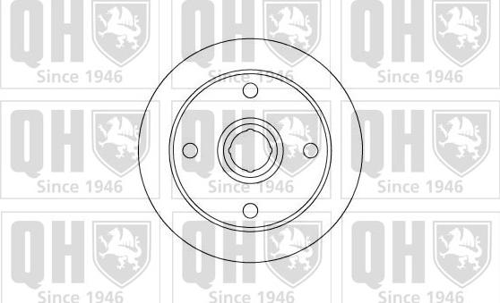 Quinton Hazell BDC5055 - Əyləc Diski furqanavto.az