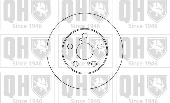 Quinton Hazell BDC5088 - Əyləc Diski furqanavto.az