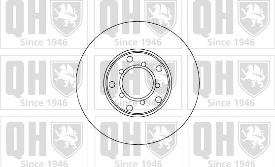 Quinton Hazell BDC1058 - Əyləc Diski furqanavto.az