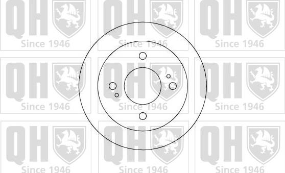 Quinton Hazell BDC3541 - Əyləc Diski furqanavto.az