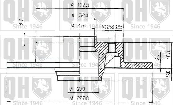 Quinton Hazell BDC3566 - Əyləc Diski furqanavto.az