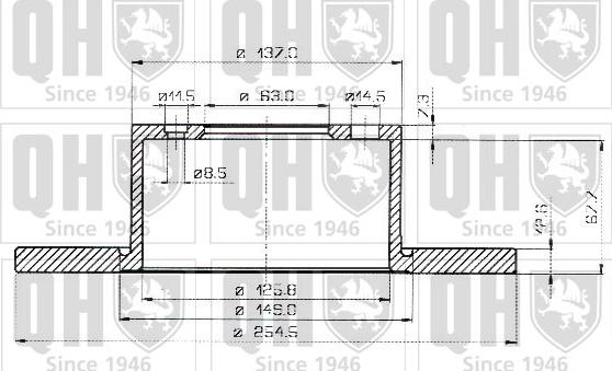 Quinton Hazell BDC3118 - Əyləc Diski furqanavto.az