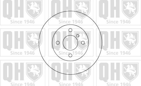 Quinton Hazell BDC3126 - Əyləc Diski furqanavto.az