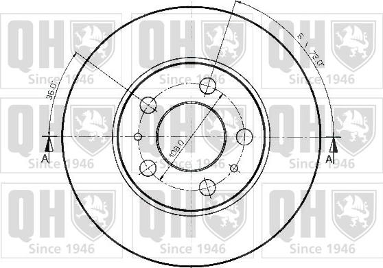 Quinton Hazell BDC3122 - Əyləc Diski furqanavto.az