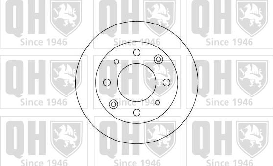 Quinton Hazell BDC3384 - Əyləc Diski furqanavto.az