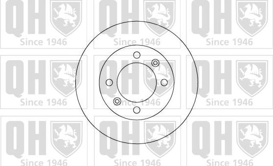 Quinton Hazell BDC3756 - Əyləc Diski furqanavto.az