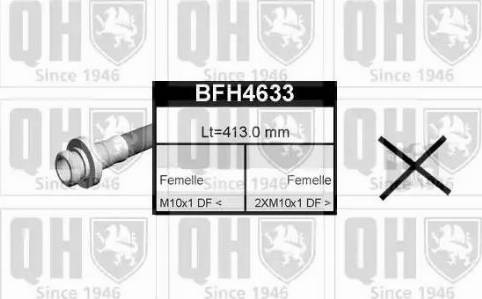 Quinton Hazell BFH4633 - Əyləc şlanqı furqanavto.az