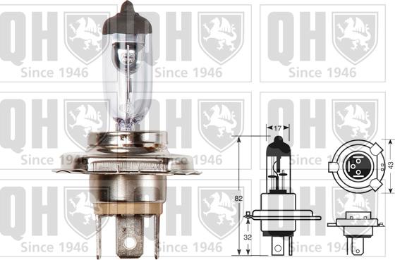 Quinton Hazell QBL472 - Lampa furqanavto.az