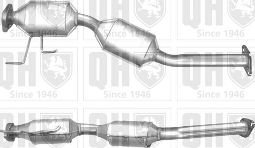 Quinton Hazell QCAT90116 - Katalitik çevirici furqanavto.az
