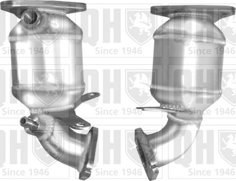 Quinton Hazell QCAT91577H - Katalitik çevirici furqanavto.az