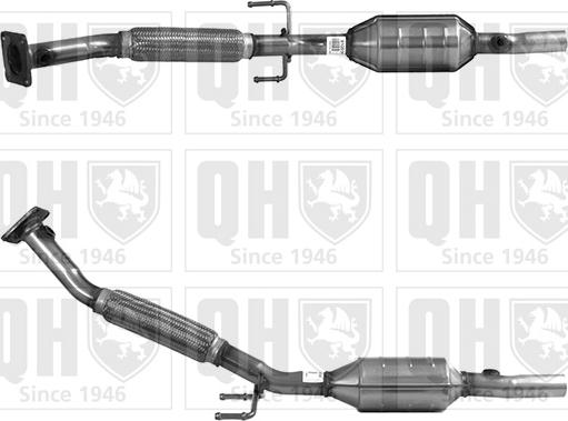 Quinton Hazell QCAT91051H - Katalitik çevirici furqanavto.az