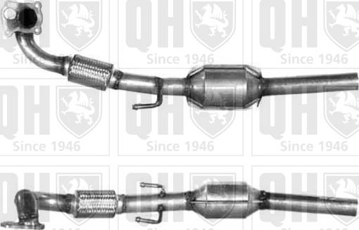 Quinton Hazell QCAT80045 - Katalitik çevirici furqanavto.az