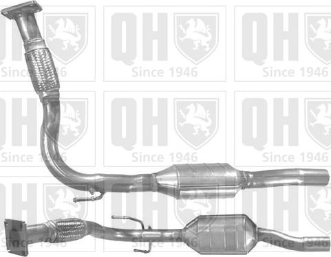 Quinton Hazell QCAT80085H - Katalitik çevirici furqanavto.az