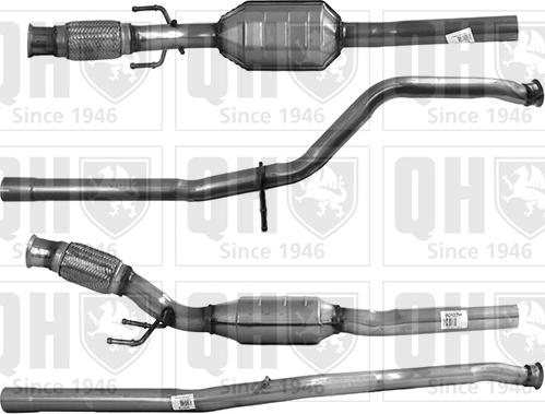 Quinton Hazell QCAT80127 - Katalitik çevirici furqanavto.az