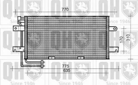 Quinton Hazell QC N359 - Kondenser, kondisioner furqanavto.az