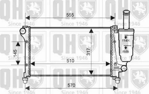 Quinton Hazell QER2148 - Radiator, mühərrikin soyudulması furqanavto.az