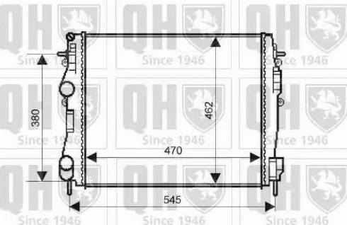 FPS 56 A1152 - Radiator, mühərrikin soyudulması furqanavto.az