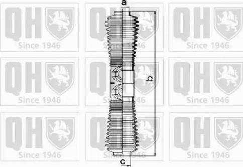 Quinton Hazell QG1315 - Körük, sükan furqanavto.az