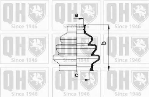 Quinton Hazell QJB944 - Körük, sürücü val furqanavto.az