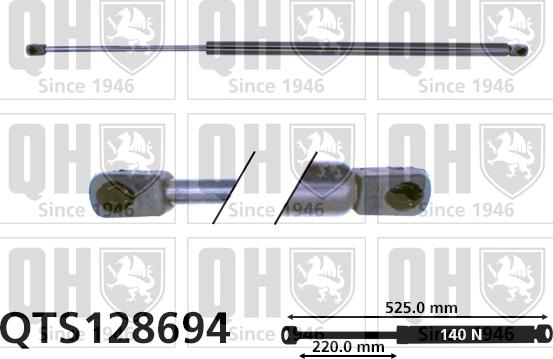 Quinton Hazell QTS128694 - Qaz bulaq, arxa şüşə furqanavto.az