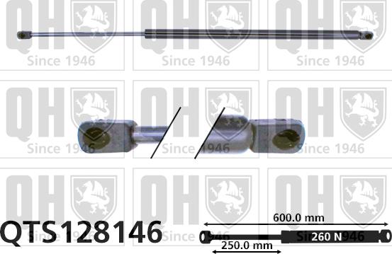 Quinton Hazell QTS128146 - Qazlı bulaq, baqaj, yük yeri furqanavto.az