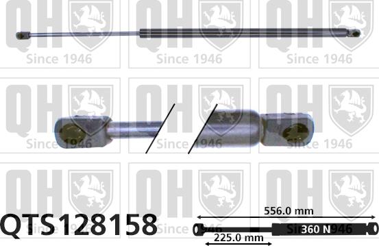 Quinton Hazell QTS128158 - Qazlı bulaq, baqaj, yük yeri furqanavto.az