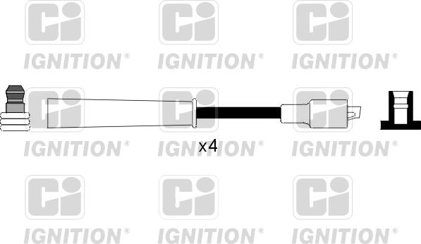 Quinton Hazell XC994 - Alovlanma kabeli dəsti furqanavto.az