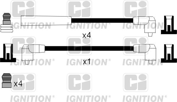 Quinton Hazell XC951 - Alovlanma kabeli dəsti furqanavto.az