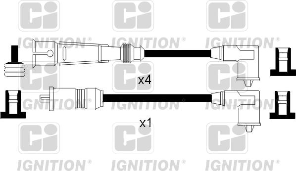 Quinton Hazell XC963 - Alovlanma kabeli dəsti furqanavto.az