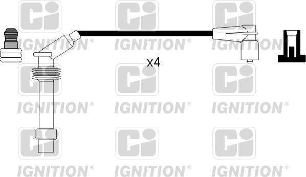 Quinton Hazell XC975 - Alovlanma kabeli dəsti furqanavto.az