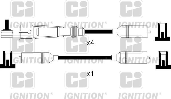 Quinton Hazell XC440 - Alovlanma kabeli dəsti furqanavto.az