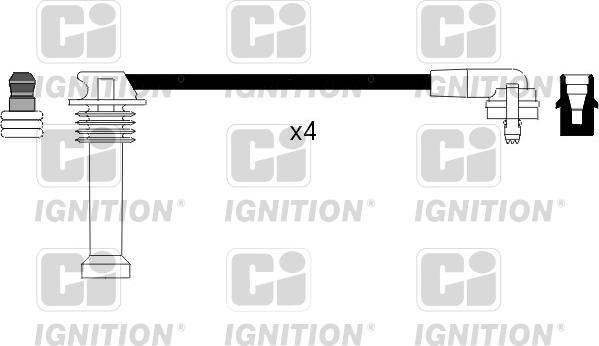 Quinton Hazell XC402 - Alovlanma kabeli dəsti furqanavto.az