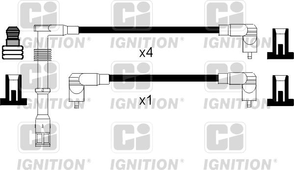 Quinton Hazell XC438 - Alovlanma kabeli dəsti furqanavto.az